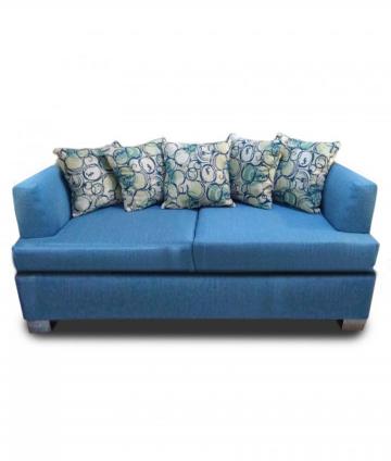 SOFA FATY 2 CUERPOS CHENILLE COMBINADO