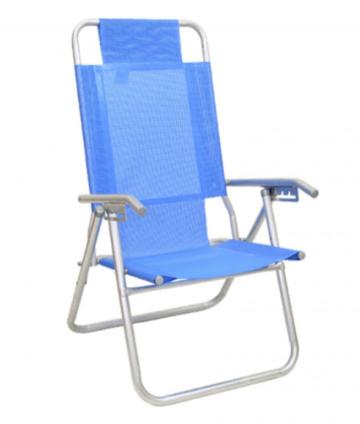 SILLON PLAYERO COD.80017 ALUMINIO 5 POSICI.7/8