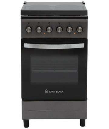 COCINA 4H ELECTRICA BLACK GRIS