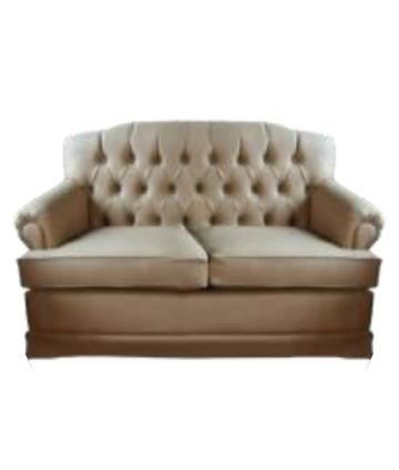 SOFA CONFORTABLE 2 CUERPOS CAPITONE CHENILLE