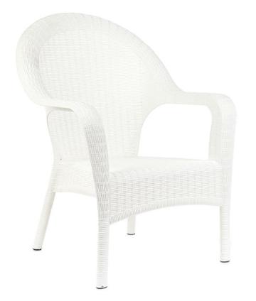 SILLON RATAN QATAR F785600 BLANCO