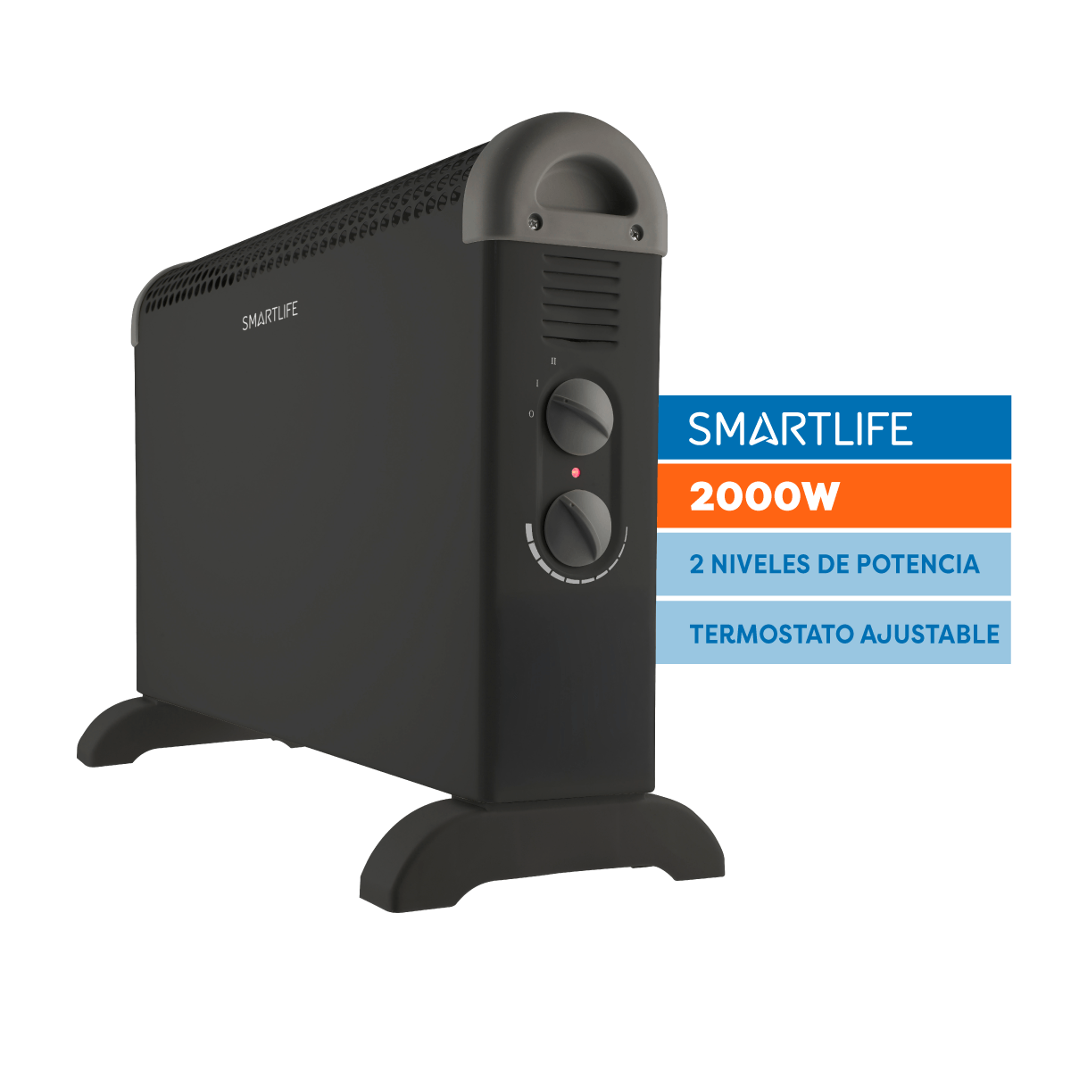 CONVECTOR COV2000BPN 2000W SOLO