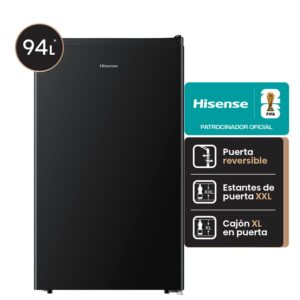 HELADERA RS-12DRB 93LTS BAJO MESADA BLACK