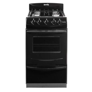 COCINA CANDOR S2 51CM NEGRA GE HORNO VISOR