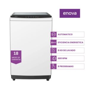 LAVARROPAS LE08S10-BL-L 8KG BLANCO C/SUPERIOR