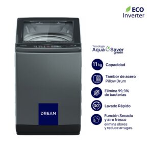 LAVARROPAS LPDR1165LG 11KG ECOINVERTER GRIS C/S