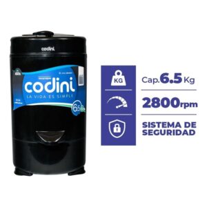 SECARROPAS INNOVA NEGRO 6.5KG