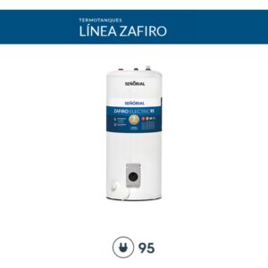 TERMOTANQUE ELECTRICO 95L ZAFIRO BLANCO