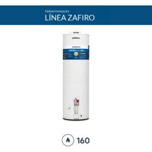 TERMOTANQUE GAS 160L MG LINEA ZAFIRO