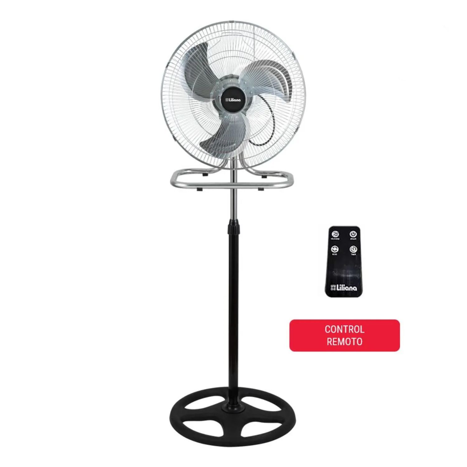 VENTILADOR DE PIE VP18R 18" 3EN1 80W DIG - Imagen 4