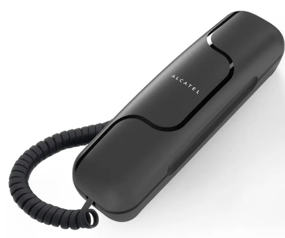 TELEFONO T06BK DE MESA Y PARED NEGRO