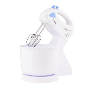 BATIDORA DE MANO KJH-PL0300HMB CON BOWL BLANCA