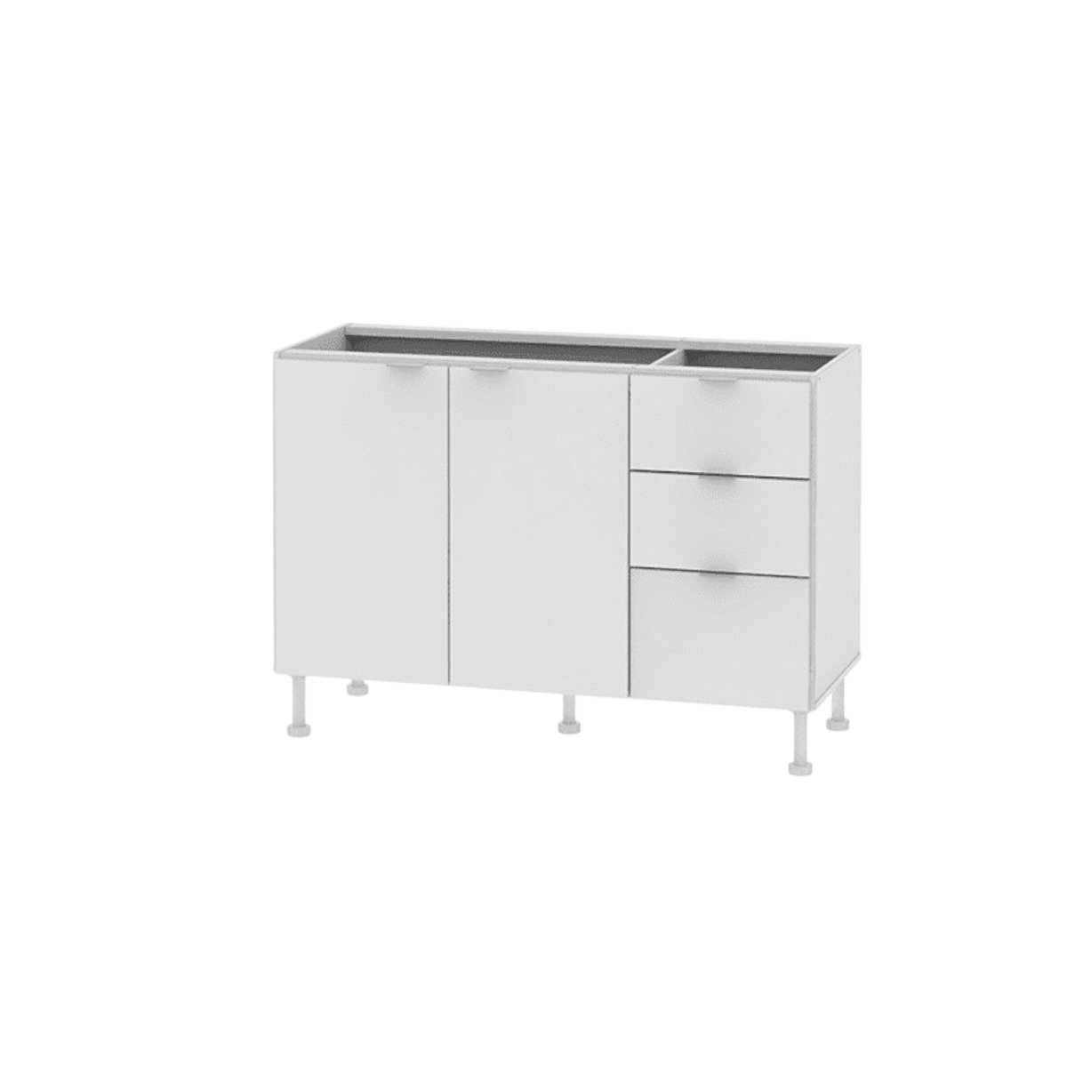BAJO MESADA CTB120B 1.20MTS BLANCO