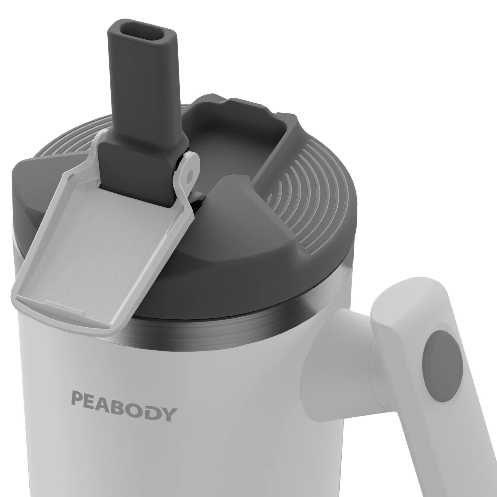 VASO TERMICO PE-MG950B BLANCO 950ML - Imagen 3