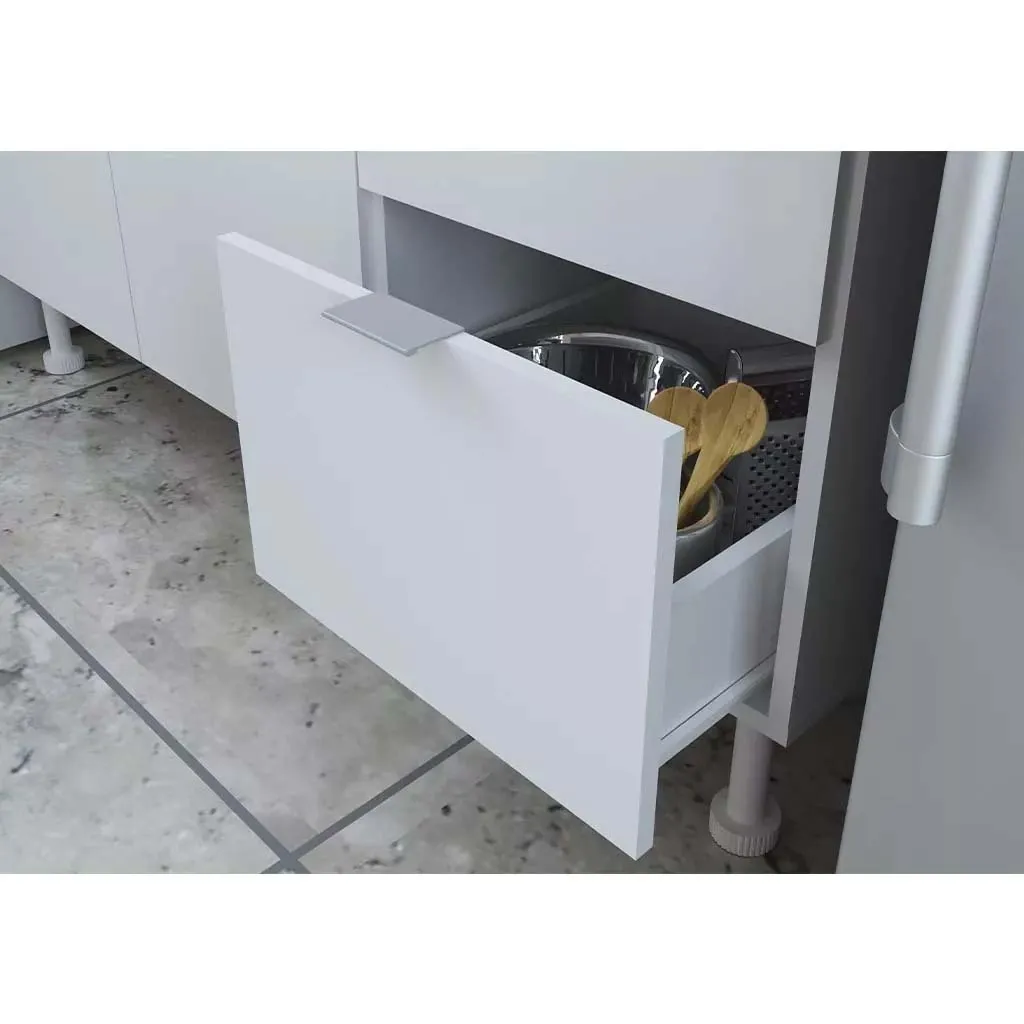 BAJO MESADA ARG-100SLB 1 PUERTA BLANCO - Imagen 3