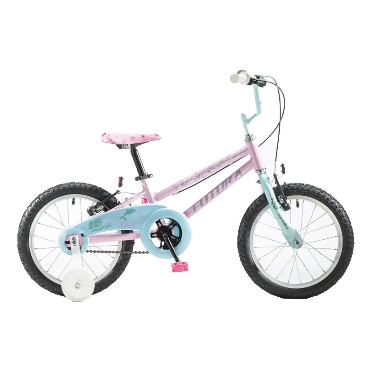 BICICLETA BMX R16 COD4150 BARRACUDA ROSA NENA ALUM - Imagen 2