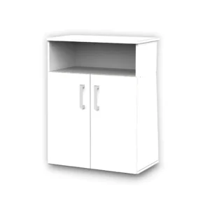 MUEBLE PARA MICROONDAS BLANCO AXM060 2P 2ESTANTES