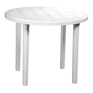 MESA BLANCA 90 CM