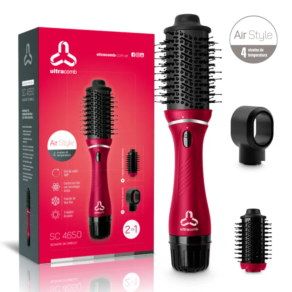 CEPILLO SECADOR DE CABELLO SC-4650