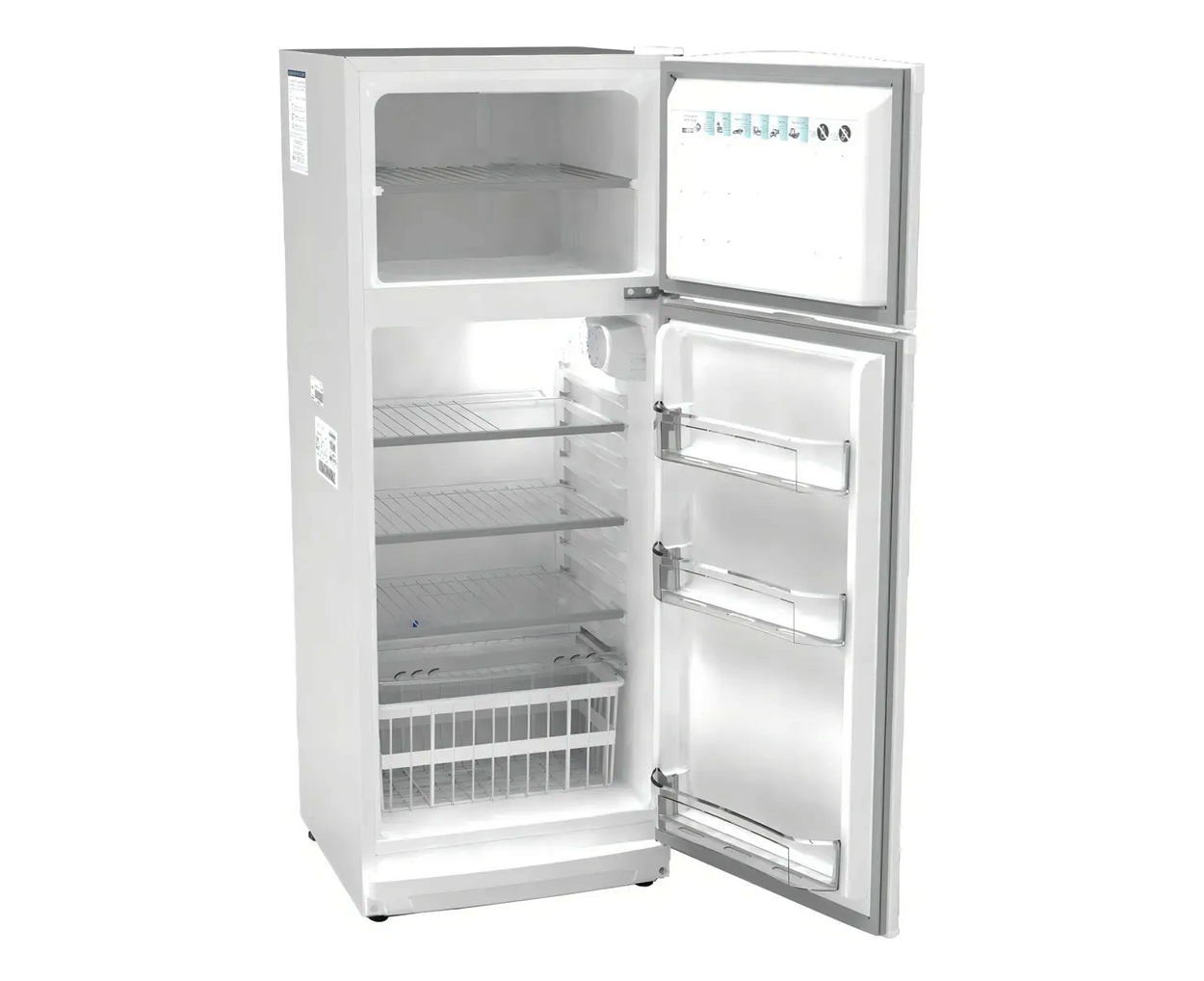 HELADERA MOD 2F1200B BLANCA CON FREEZER 237 LITROS - Imagen 2
