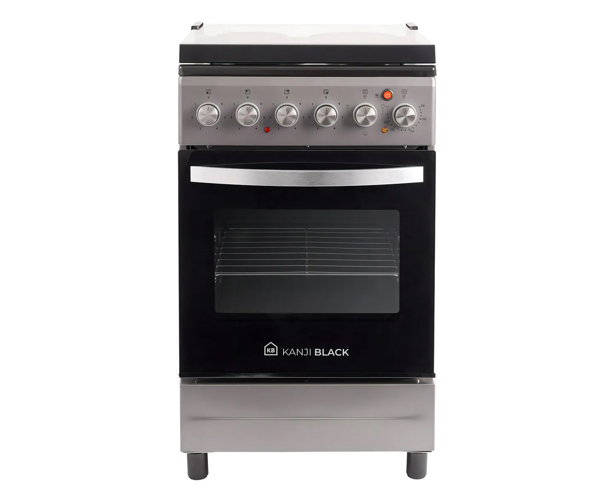 COCINA 4H ELECTRICA KJH-EKX001V 50X50 INOXIDABLE