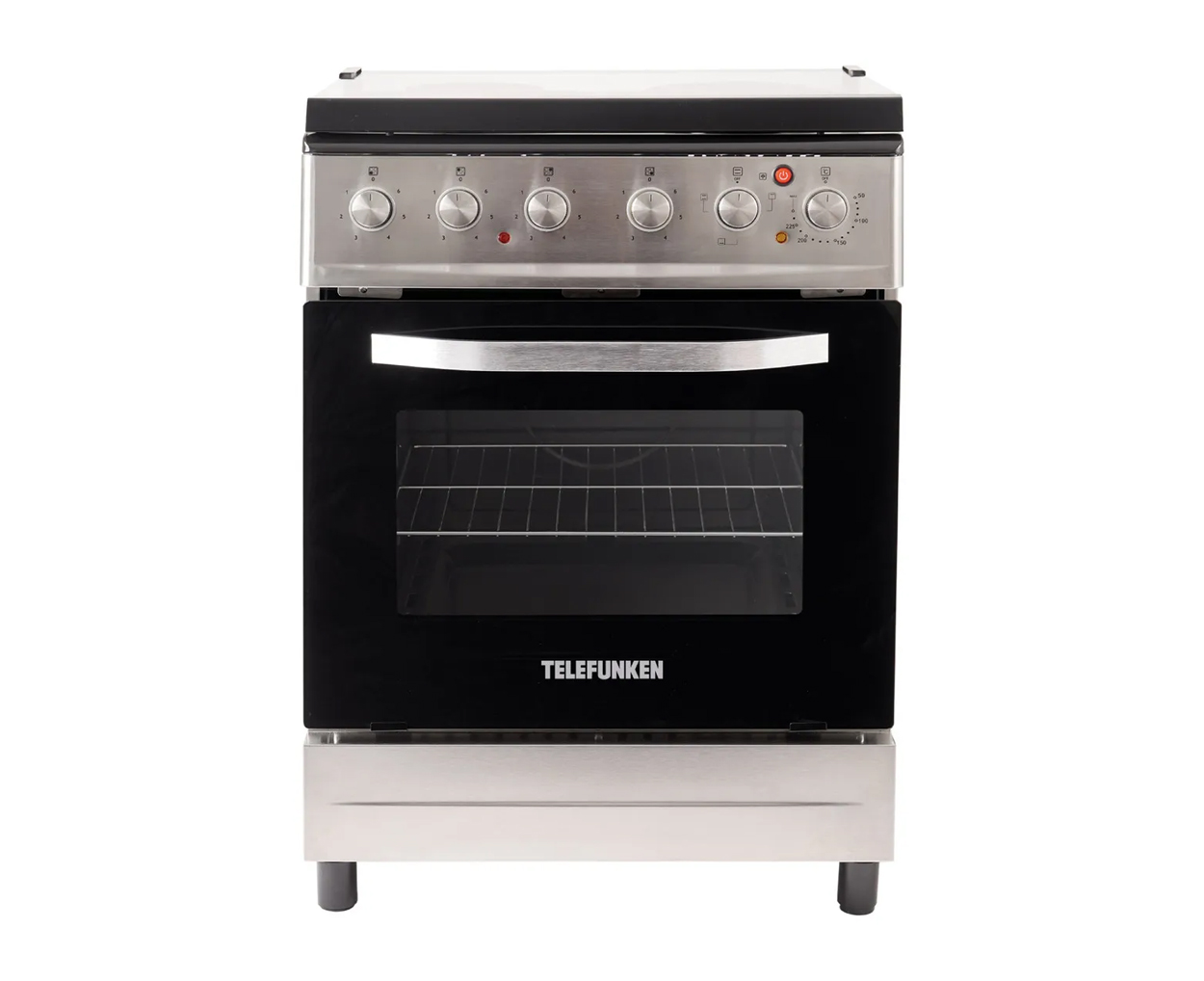 COCINA 4H ELECTRICA COC-EKXL01V 60X50 INOXIDABLE