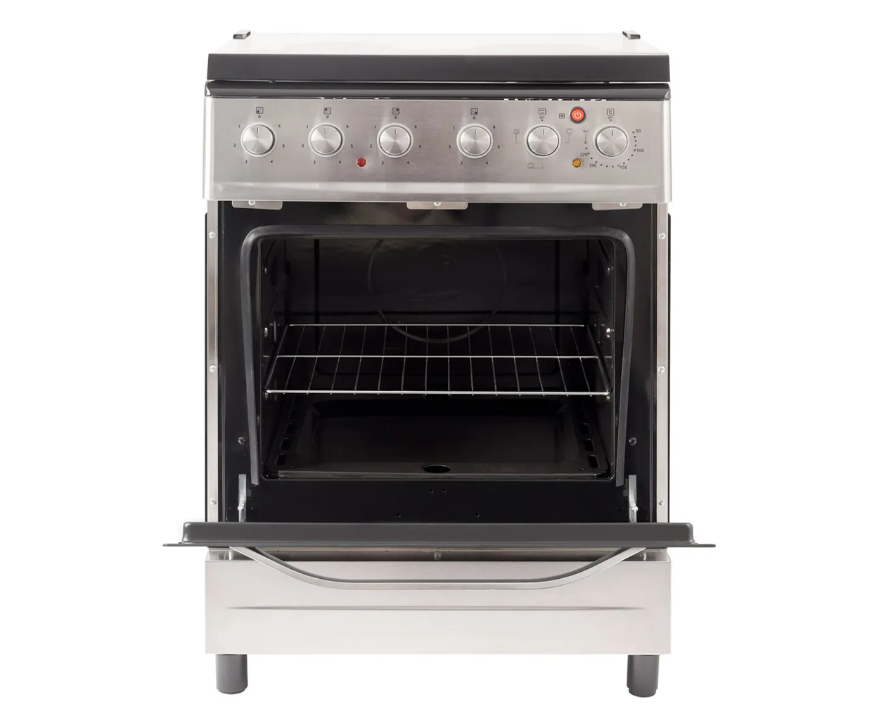 COCINA 4H ELECTRICA COC-EKXL01V 60X50 INOXIDABLE - Imagen 2