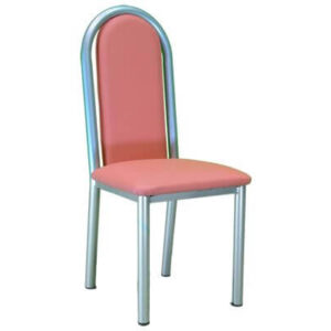 SILLA ROMA ALUMINIO CUERINA