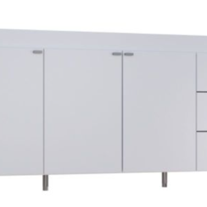 BAJO MESADA ART610 4P 4C PREMIUM 1.60M BLANCO