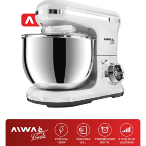 BATIDORA DE PIE AW-BP508B 5.2LTS NEGRA DIGITAL