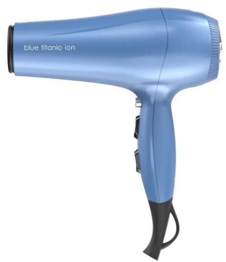 SECADOR DE CABELLO BRILLIANT BLUE TITAN