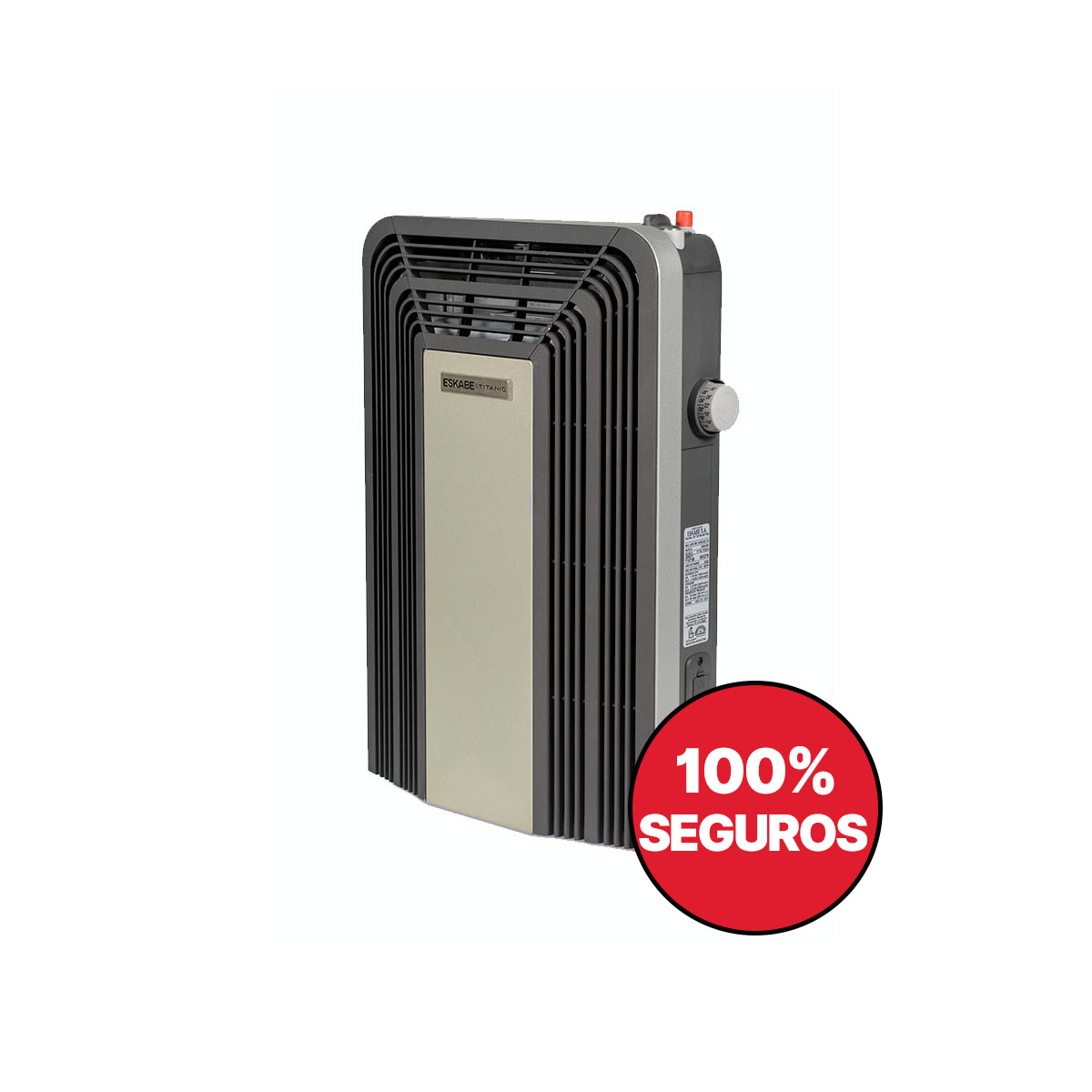 CALEFACTOR 2000 TB TITANIO TER GN - Imagen 3