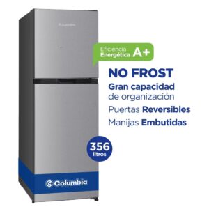 HELADERA CHDA36N/9 356LTS.ACERO NO FROST