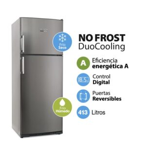 HELADERA KHDA41D/8 NO FROST DUOCOOLING 413LTS ACER