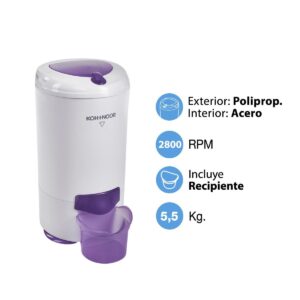 SECARROPAS 5,5 KG VISOR C-755/2