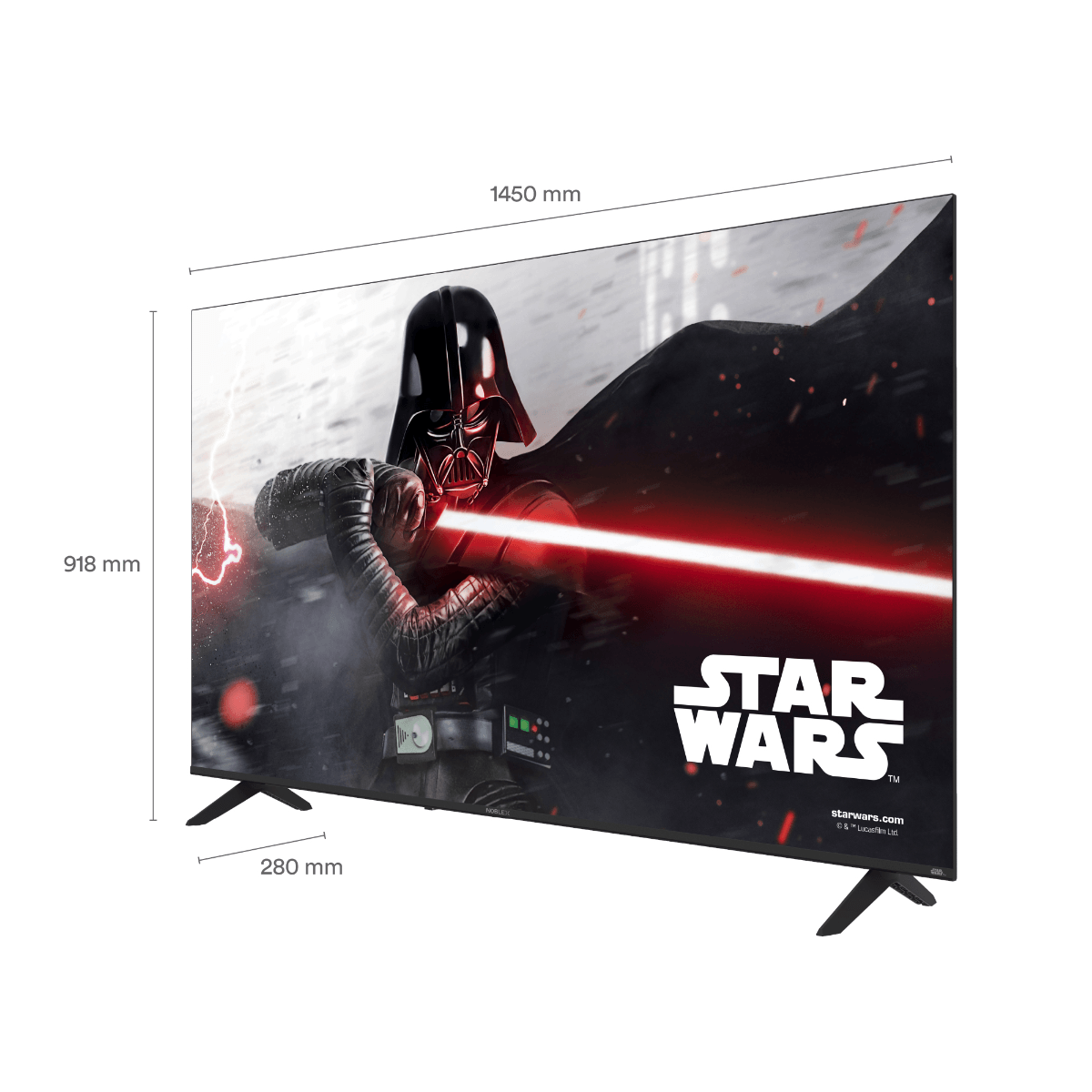 TV 65"LED 91STARWARS1DV65V SMART 4K - Imagen 4