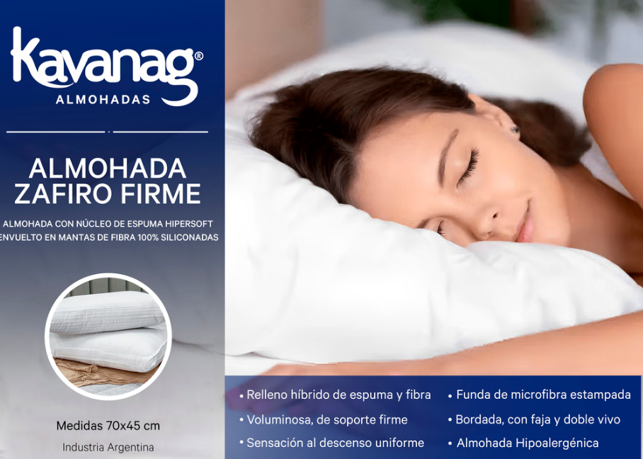 ALMOHADA 70X45 ZAFIRO AZAF070045 - Imagen 3
