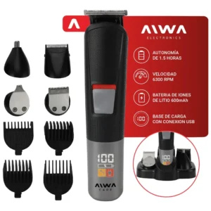 CORTADOR DE CABELLO Y BARBA AWC-CPB05N