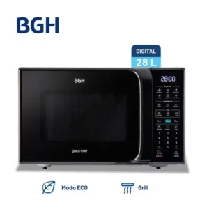MICROONDAS B228DN20I 28LTS ECO BLACK GRILL BGH