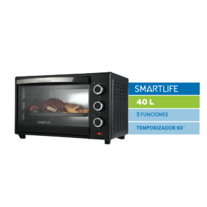 HORNO ELECTRICO SL-GO0040PN 40LTS GRILL SMARTLIFE