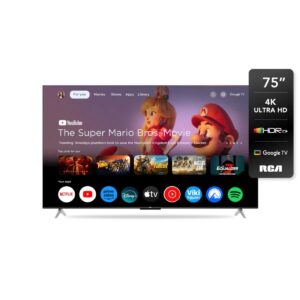 TV LED 75" G75P7UD-F GOOGLE DOLBY DIGITAL UHD RCA