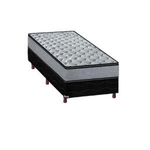 CONJUNTO 190X100 METAL EUROPILLOW BOX JACQUARD