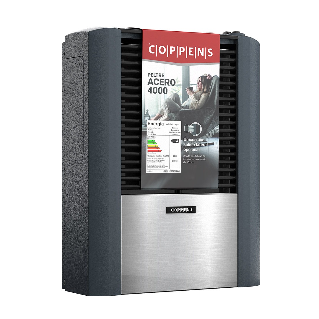 CALEFACTOR E0004840 4000TB PELTRE ACERO COPPENS