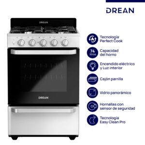 COCINA CD5603AB0 56CM BLANCA C/LUZ Y ENCENDIDO