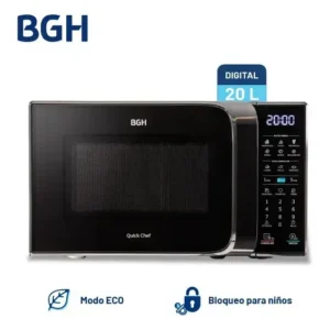 MICROONDAS B120DN20I 20LTS DIGITAL 700W BGH