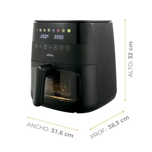 FREIDORA MOD FR-248ABP 8LTS NEGRA - Imagen 6