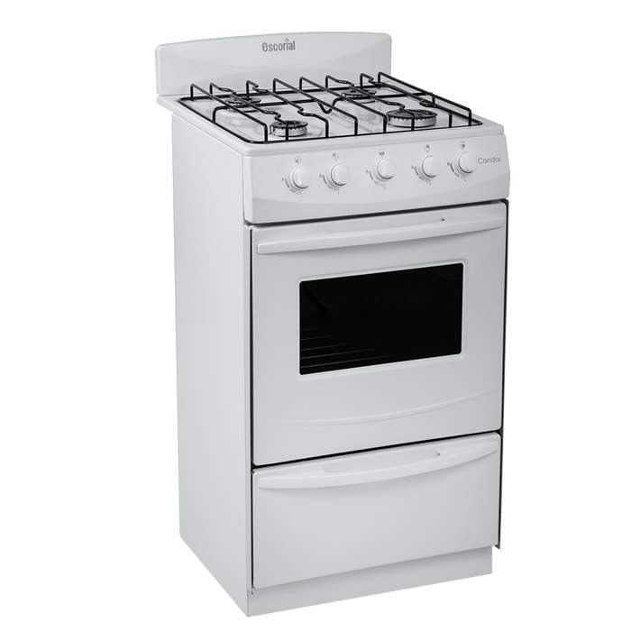 COCINA CANDOR S2 51CM BLANCA GN HORNO VISOR - Imagen 2