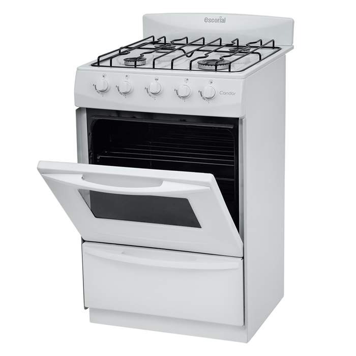 COCINA CANDOR S2 51CM BLANCA GN HORNO VISOR - Imagen 3