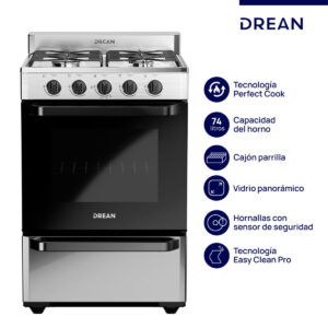 COCINA CD5602AI0 56CM INOXIDABLE DREAN
