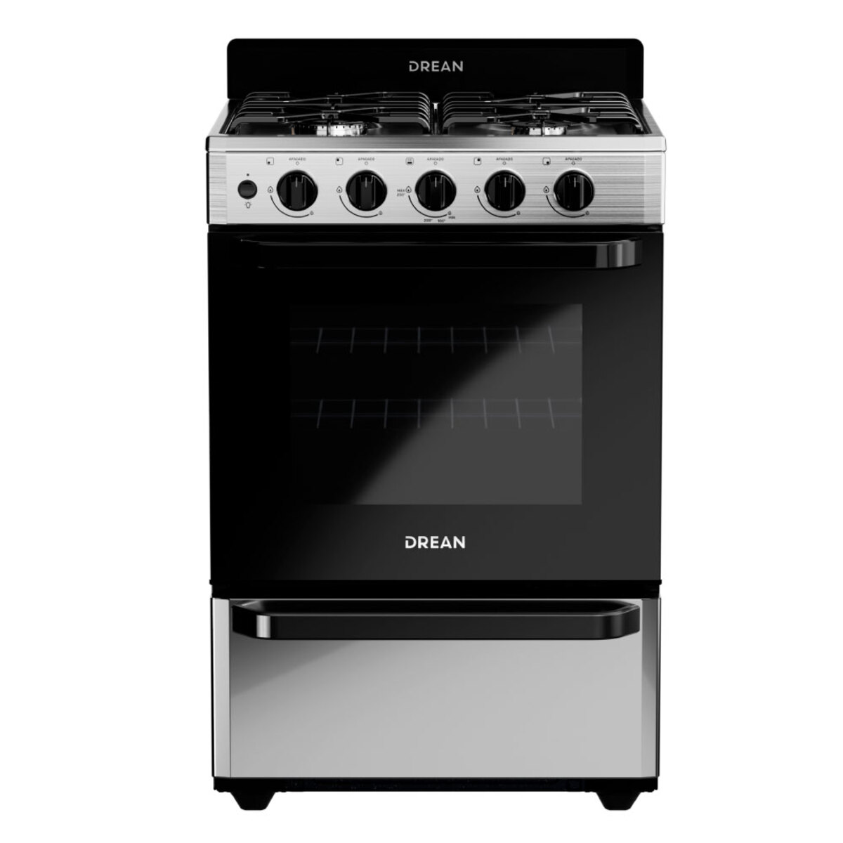 COCINA CD5603AI0 56CM INOXIDABLE DREAN - Imagen 2